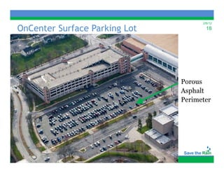 2/6/12

OnCenter Surface Parking Lot
                       g               18




                               Porous
                               Asphalt
                               Perimeter
                               P i
 
