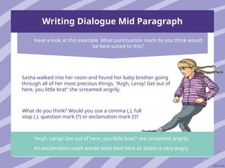 Angry Dialogue Example Dialogue Writing Techniques For fou.pptx