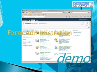 demoFarm Administration