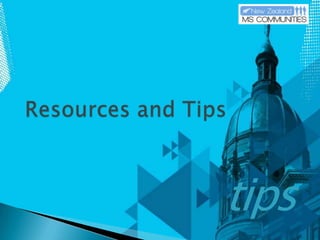 tipsResources and Tips