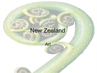 New Zealand  Art  