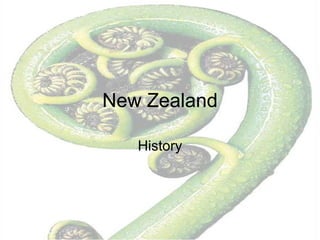 New Zealand History 
