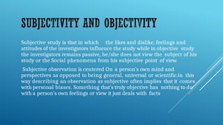 SUBJECTIVITY IN SOCIAL SCIENCE RESEARCH.pptx