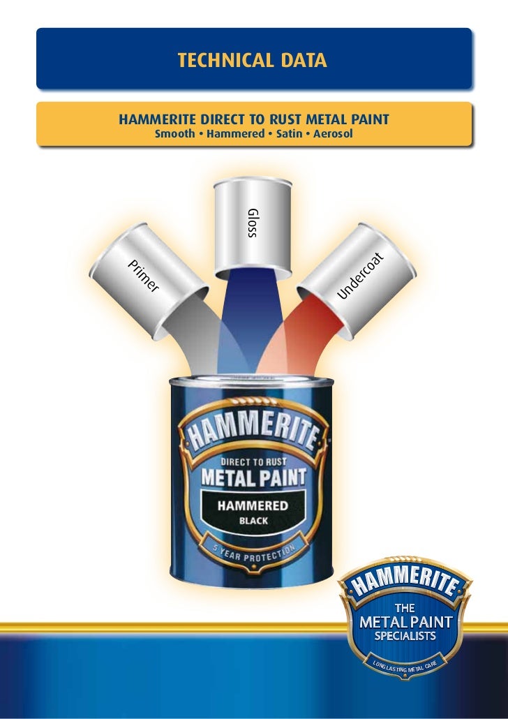 Hammerite Technical Data
