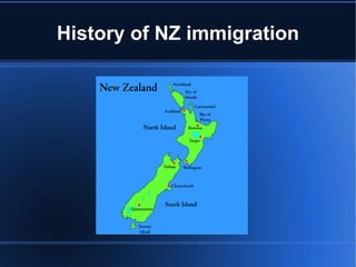 History of NZ immigration 