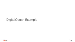 DigitalOcean Example
38
 