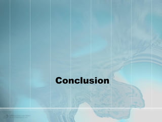 Conclusion 
 