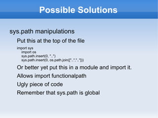 Little scripts that use functionality