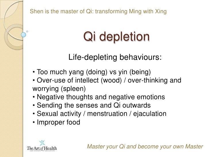 Shen is the Master of Qi