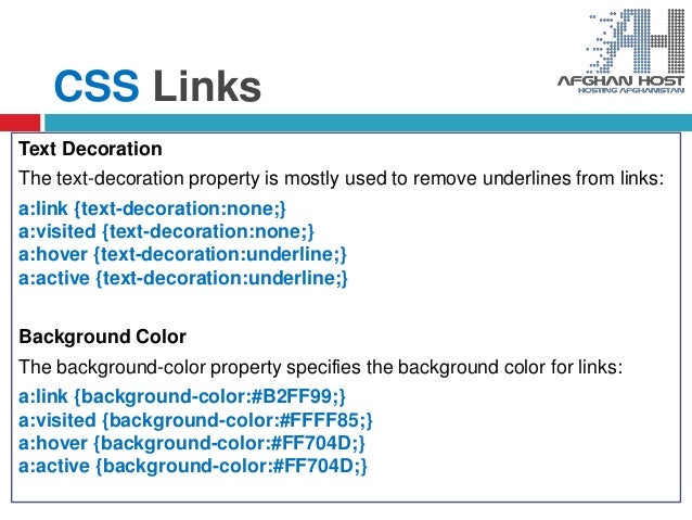Css Day Two W3schools