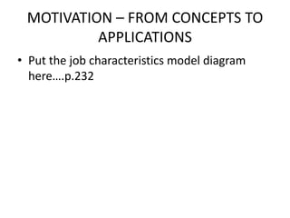 O.b. c 8 motivation - from concepts to applications | PPTX