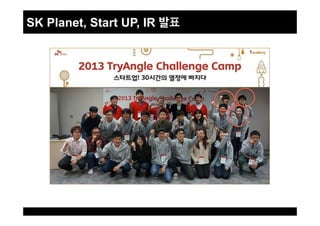 SK Planet, Start UP, IR
 