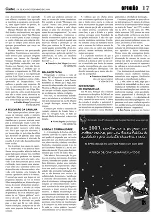 O Centro - n.º 16 – 13.12.2006