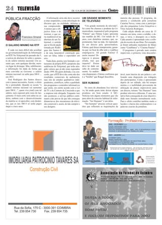 O Centro - n.º 16 – 13.12.2006