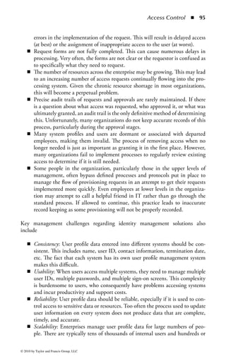 Access Control       ◾ 89


furthering an attack on other organizations. It is also not uncommon for security
services to leave secret information (e.g., passwords and account information) on
voice mail systems, relying on the authentication mechanisms of the voice mail
service to provide protection. If an attacker compromises the voice mail service all
that information can be lost.
    IP telephony, or voice-over-IP (VoIP), is the use of traditional Internet protocol
(IP) data networks to handle voice traffic. It can also include the integration of
phone systems with network applications, databases, and other services, such as
e-mail or workflow collaboration systems. While IP telephony systems share many
of the same security vulnerabilities as traditional phone services, their integra-
tion with the IP protocol gives them an additional susceptibility to network-level
attacks. Tests can be performed against these technologies to gain a better under-
standing of the risks the organization may face when combining voice and data on
a single network, or whether a DoS attack on the data network would also render
the VoIP system inoperable. The potential threat profile represented by combining
the threats associated with IP networks and those of telephone systems is one any
organization should take seriously.
Penetration Test Methodology: A methodology is an established collection of pro-
cesses that are performed in a predetermined order to ensure the job, function, or, in
this case, security test is accurately executed. There are many ways of performing a
penetration test, perhaps as many as there are testers. However, there is a basic and
logical methodology that has become best practice for performing such tests:

    1. Reconnaissance/discovery: Identify and document information about the
       target.
    2. Enumeration: Gain more information with intrusive methods.
    3. Vulnerability analysis: Map the environment profile to known vulnerabilities.
    4. Execution: Attempt to gain user and privileged access.
    5. Document findings: Document the results of the test

Step 1—Reconnaissance: As is the case with most military and espionage campaigns,
penetration tests typically begin with a reconnaissance phase. Reconnaissance is the
search for any available information on the target to assist in planning or executing
the test. The search can include quick ping sweeps to see what IP addresses on a net-
work will respond, scouring news groups on the Internet in search of disgruntled
employees divulging useful information, or rummaging through the trash to find
inside information on the business or the technical environment (also known as
dumpster diving.) The ultimate goal of the reconnaissance phase is to gather as much
information on the target as possible. This may include physical and virtual lay-
outs, building and network topography, organizational strengths and weaknesses,
operational patterns, technology in use, and practically anything else the tester may
think will be useful in the coming attack. Reconnaissance can also include theft,



© 2010 by Taylor and Francis Group, LLC
 