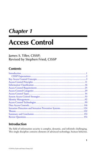 xviii ◾         Editor


the Computer Security Workshop, MIS Conferences, AIS Security for Space
Operations, DOE Computer Security Conference, National Computer Security
Conference, IIA Security Conference, EDPAA, UCCEL Security  Audit Users
Conference, and Industrial Security Awareness Conference.
    He has conducted/participated in information security seminars for (ISC)2,
Frost  Sullivan, UCI, CSULB, System Exchange Seminars, and the Institute for
International Research. He participated in the Ernst  Young video “Protecting
Information Assets.” He is currently serving as the editor of the Handbook of
Information Security Management (Auerbach publications). He chairs the (ISC)2
CBK Committees and the QA Committee. He received the Computer Security
Institute’s Lifetime Achievement Award in 1994 and the (ISC)2’s Hal Tipton Award
in 2001.




© 2010 by Taylor and Francis Group, LLC
 