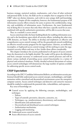 Contributors

Paul Baker, Ph.D, CPP, is a security manager with more than 30 years of exten-
sive and comprehensive experience in all phases of law enforcement and industrial
security. He holds a doctorate in strategic leadership from Regent University along
with a master of science in criminal justice from Troy University. Dr. Baker began
his security management journey in the U.S. Marine Corps and continued as a
Maryland State Trooper working extensively on narcotics and intelligence. After
his retirement in 2001, he embarked on the next phase of his security career, work-
ing as a physical security supervisor for the MITRE Corporation in Washington,
D.C. He is currently employed as a security manager for Capital One Bank.
Dr. Baker has been involved in numerous security assessment projects and has
designed complete physical protection systems for a multitude of facilities.

Alec Bass, CISSP, is a senior security specialist in the Boston area. During his 25
year career, Alec has developed solutions that significantly reduce risk to the digi-
tal assets of high-profile manufacturing, communications, home entertainment,
financial, research, and federal organizations. He has helped enterprises enhance
their network’s security posture, performed penetration testing, and administered
client firewalls for an application service provider.
    Before devoting his career to information security, Alec supported the IT infra-
structure for a multinational Fortune 200 company and fi xed operating system
bugs for a leading computer firm.

Peter Berlich, CISSP-ISSMP, is working as an IT security manager on a large
outsourcing account at IBM Integrated Technology Services, coming from a pro-
gression of IT security- and compliance-related roles in IBM. Before joining IBM,
he was global information security manager at ABB, after a succession of technical
and project management roles with a focus on network security management. Peter
is a member of the (ISC)2 European Advisory Board and the Information Security
Forum Council. He is the author of various articles on the subject of security and
privacy management in publications such as Infosecurity Today.



                                                                                 xix


© 2010 by Taylor and Francis Group, LLC
 