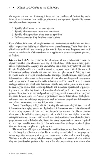 Contributors     ◾   xxi


delivery for several (ISC)2 programs. Kevin has a broad range of experience in both
technology and management of information technology and information security
programs. He has worked for clients ranging from the largest telecommunications
firms in the world to governments, military, and small home-based operations. He
is a highly respected presenter at conferences, seminars, and educational programs
worldwide. With over 20 years of telecommunications and government experience,
he brings a relevant and interesting approach to information security and provides
practical and meaningful solutions to the information security challenges, threats,
and regulations we face today.

Rebecca Herold, CISSP, CISM, CISA, FLMI, is an information privacy, security,
and compliance consultant, author, and instructor with over 16 years of experience
assisting organizations of all sizes in all industries throughout the world. Rebecca
has written numerous books, including Managing an Information Security and
Privacy Awareness and Training Program (Auerbach Publications) and The Privacy
Management Toolkit (Information Shield), along with dozens of book chapters and
hundreds of published articles. Rebecca speaks often at conferences, and develops
and teaches workshops for the Computer Security Institute. Rebecca is a resident
editor for the IT Compliance Community and also an adjunct professor for the
Norwich University master of science in information assurance program.

Micki Krause, CISSP, has held positions in the information security profession for
the last 20 years. She is currently the chief information security officer at Pacific
Life Insurance Company in Newport Beach, California. Micki has held several
leadership roles in industry-influential groups including the ISSA and the (ISC)2
and is a long-term advocate for professional security education and certification. In
2003, Krause received industry recognition as a recipient of the “Women of Vision”
award given by Information Security magazine. In 2002, Krause was honored as
the second recipient of the Harold F. Tipton Award in recognition of sustained
career excellence and outstanding contributions to the profession. She is a reputed
speaker, published author, and coeditor of the Information Security Management
Handbook series.

Tyson Macaulay, the security liaison officer for Bell Canada, is responsible for
technical and operational risk management solutions for Bell’s largest enterprise
clients. Tyson leads security initiatives addressing large, complex, technology solu-
tions including physical and logical (IT) assets, and regulatory/legal compliance
requirements. In this role, he leads worldwide engagements involving multinational
companies and international governments. Tyson’s leadership encompasses a broad
range of industry sectors from the defense industry to high-tech start-ups. His
expertise includes large-scale security implementations in both public and private
sector institutions, working on projects from conception through development to
implementation. Tyson is a respected thought leader with publications dating from



© 2010 by Taylor and Francis Group, LLC
 