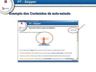 Exemplo dos Conteúdos de auto-estudo  
