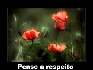 Pense a respeito  