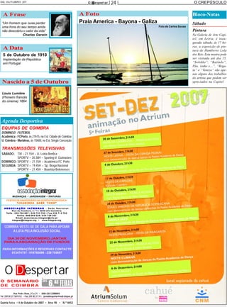 O Despertar – 8453 – 4.10.2007