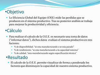 Le eficacia es el nivel de consecución de las metas.	Construcción de una autopista.		Se pueden cumplir los plazos de construcción (alta eficacia) pero  	derrochando recursos ( baja eficiencia).		Se puede aprovechar  100 % los recursos (alta eficiencia) pero no cumplir 	los plazos (baja eficacia).