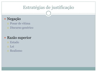 O ethos de “competência”Exige de seu possuidor, ao mesmo tempo, saber e habilidadeÉ preciso demonstrar experiência e conhecimento da vida política e agir de maneira eficaz“[...] No início dos anos 90, torna-se presidente da Fundação de Economia e Estatística, a mesma FEE onde havia iniciado a vida profissional como estagiária. Em 93, com a eleição de Alceu Collares para o governo do Rio Grande do Sul, assume a Secretaria Estadual de Minas, Energia e Comunicação, iniciando um trabalho que mais à frente seria reconhecido no Brasil inteiro [...]”Trecho retirado da biografia de dilmaroussef, feita para sua campanha