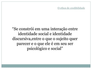 Acusação de responsabilidadeO discurso de justificação: uma faca de dois gumes