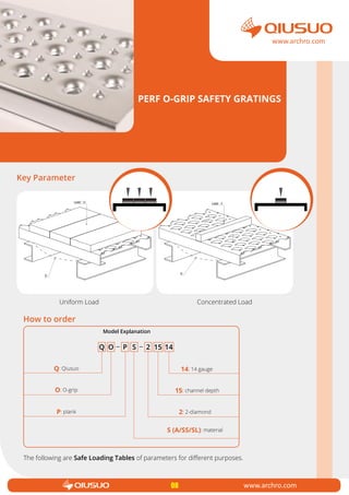 O grip-safety-gratings | PDF