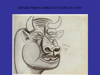 ESTUDO PARA A CABEZA DE TOURO 20-V-1937 