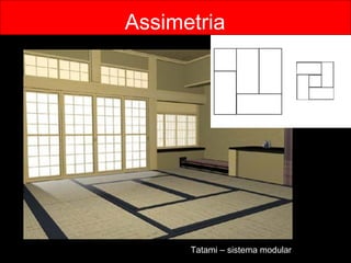 Assimetria Tatami – sistema modular 