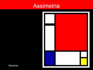 Assimetria Mondrian 
