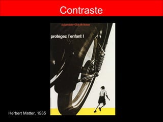 Contraste Herbert Matter, 1935 