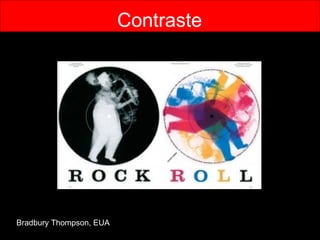 Contraste Bradbury Thompson, EUA 