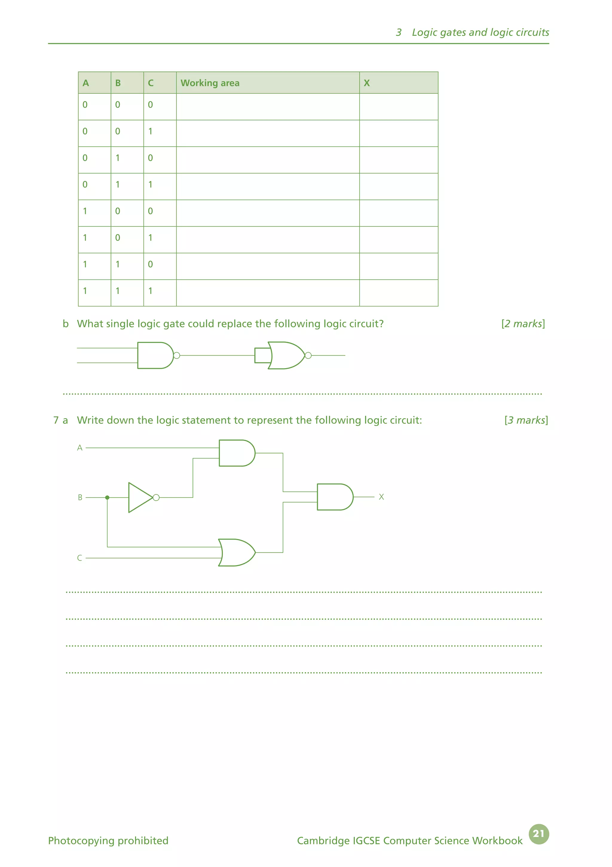 CAMBRIDGE IGCSE COMPUTER SCIENCE WORKBOOK | PDF