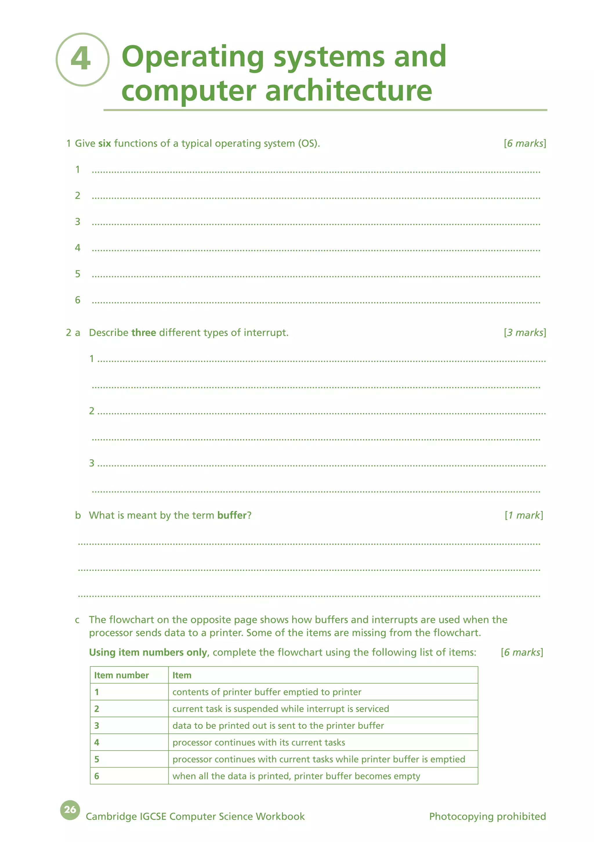 CAMBRIDGE IGCSE COMPUTER SCIENCE WORKBOOK | PDF