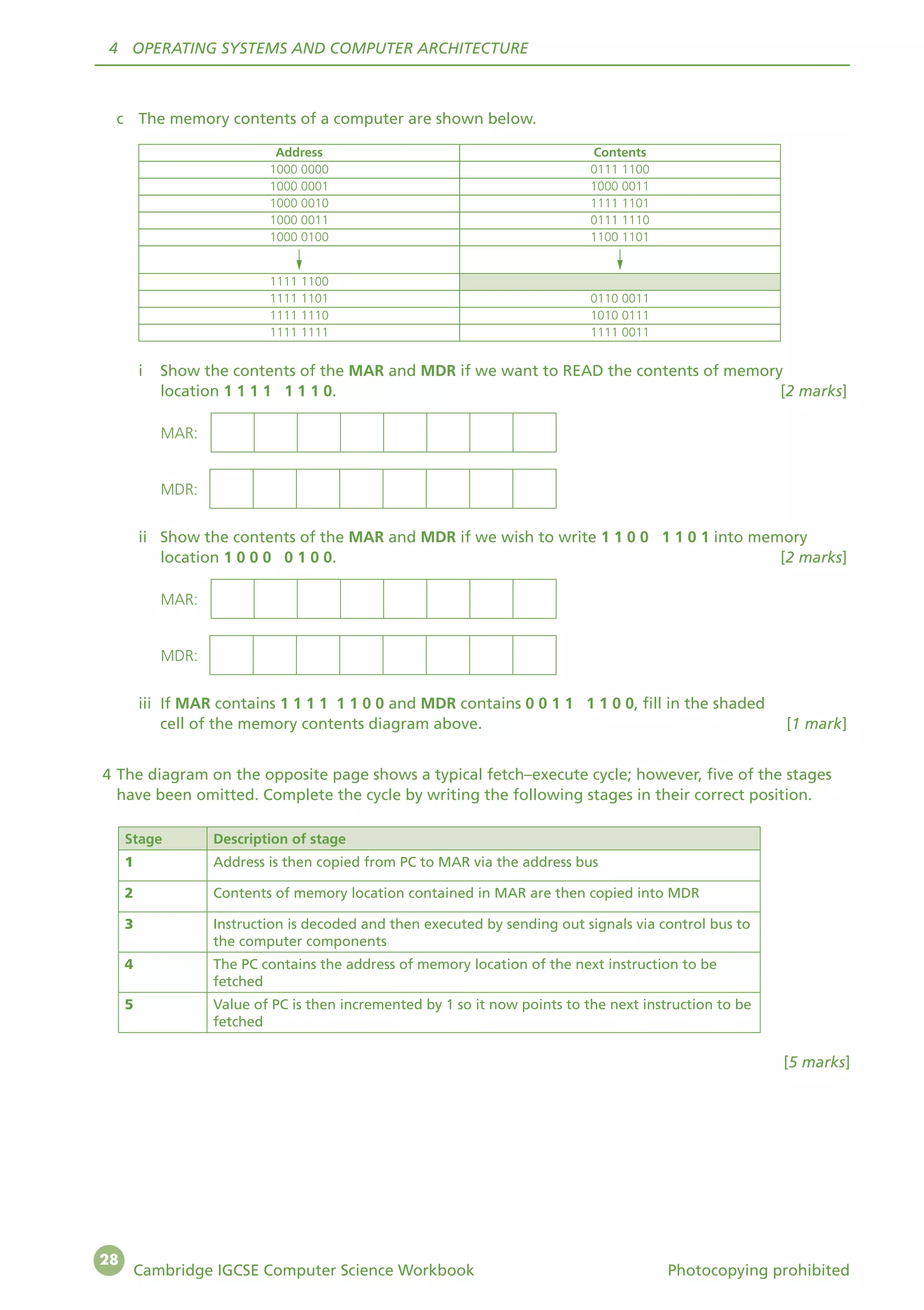 CAMBRIDGE IGCSE COMPUTER SCIENCE WORKBOOK | PDF