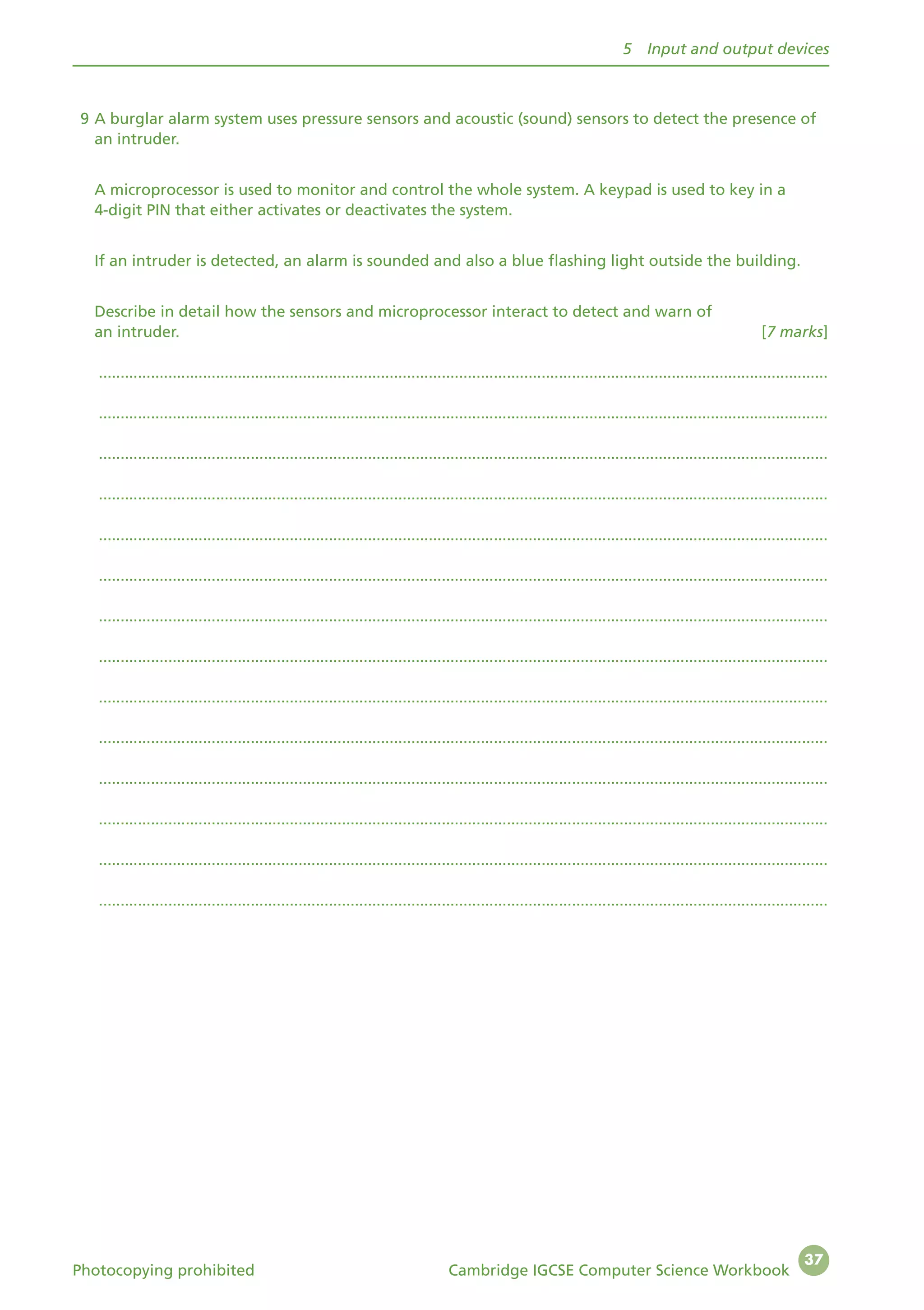 CAMBRIDGE IGCSE COMPUTER SCIENCE WORKBOOK | PDF