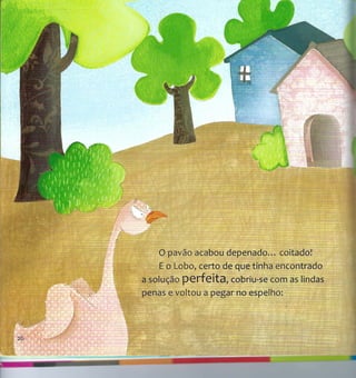 O lobo que queria mudar de cor.