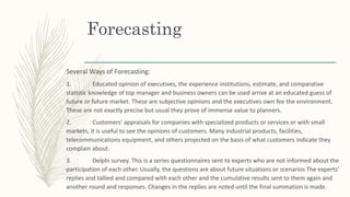 Topic for Organization and Management 'Planning' | PPTX