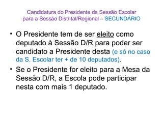 O parlamento dos jovens