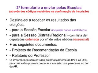 O parlamento dos jovens