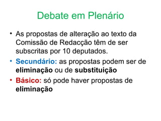 O parlamento dos jovens