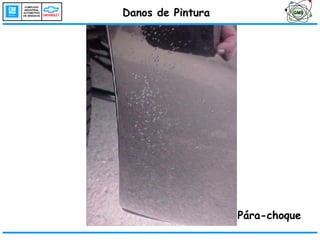 Danos de Pintura Pára-choque  GMS 