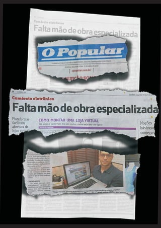 Matéria O Popular [Comércio eletrônico] Thiago Ferreira