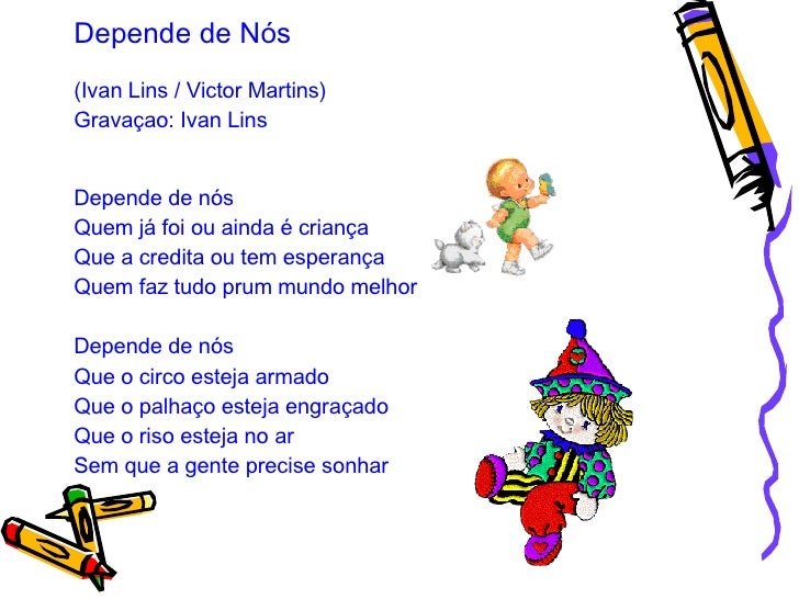 O progresso depende de nós