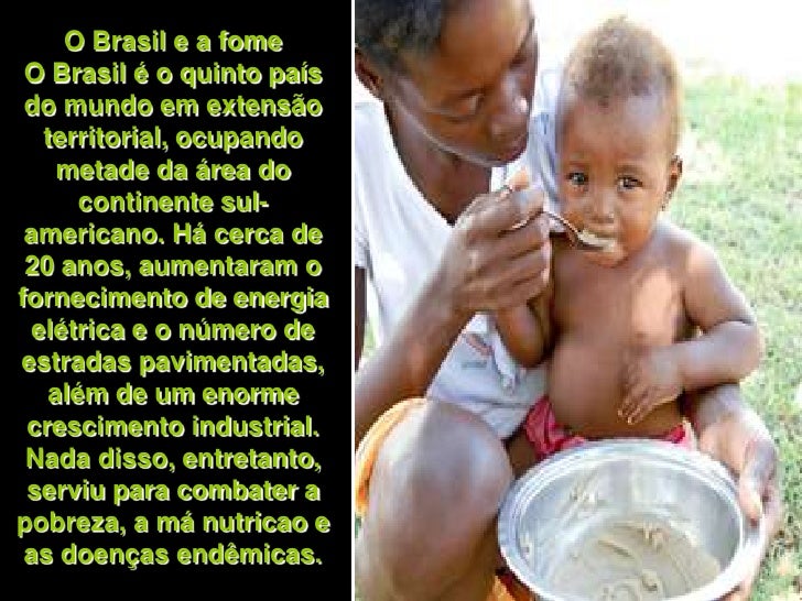 O que e a fome O que e a fome