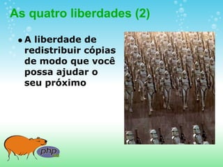 O Que E Software Livre