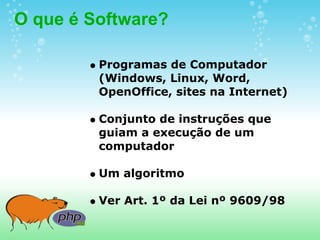 O Que E Software Livre
