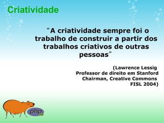 O Que E Software Livre